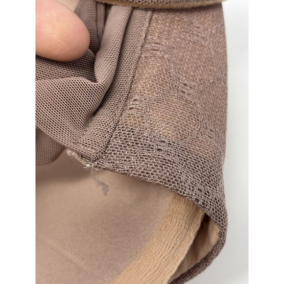 SOMA Hush Brown 36C Stunning Support Geo Lace Lined Balconette Bra - Picture 8 of 8